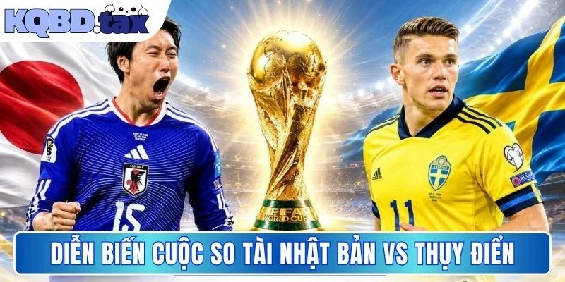 Diễn biến cuộc so tài Nhật Bản vs Thụy Điển