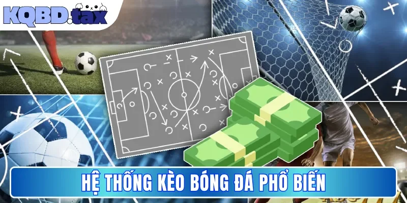 Hệ thống kèo bóng đá phổ biến