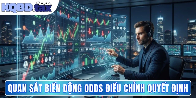 Quan sát biến động odds điều chỉnh quyết định